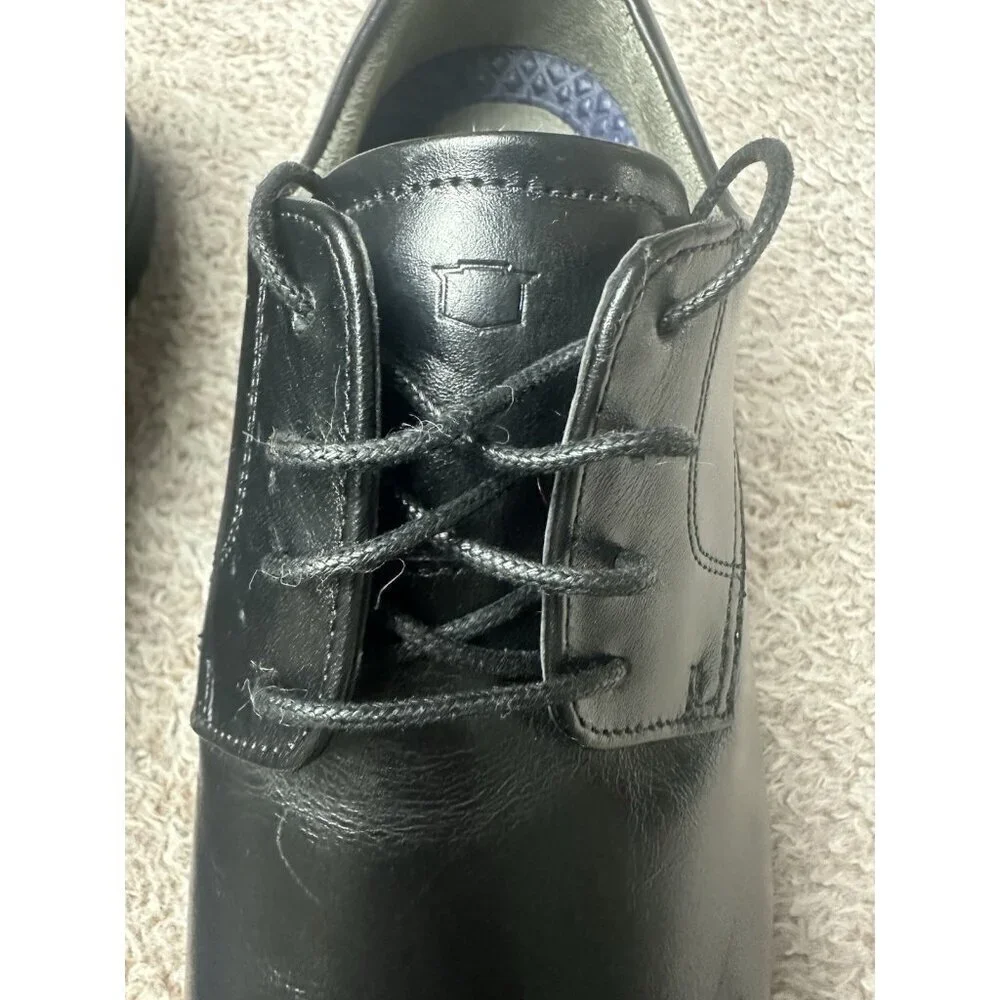 Florsheim Men's Black Leather Oxford Dress Shoes Round Toe Flexsole 9 NWOB